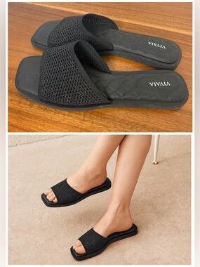 Sold out! Vivaia Pillow Top Slide Sandal (Manuella)